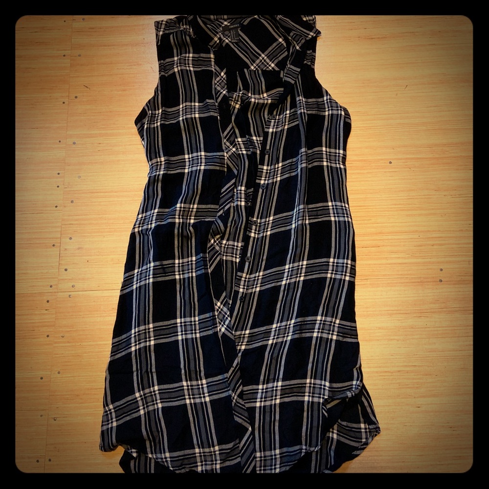 Forever 21 Plaid Dress/shirt/cover up
